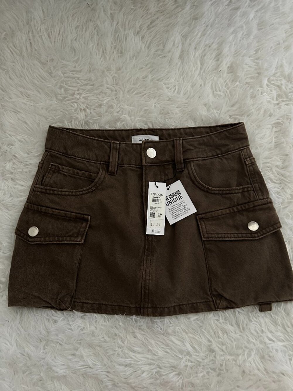 Garage XXS Cargo Micro Skort - Diesel Brown